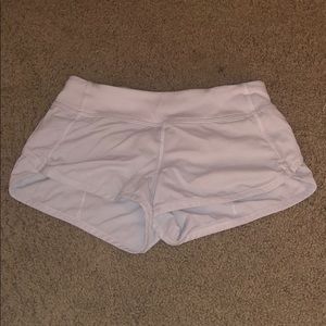 Girls super cute white ivivva shorts size 8